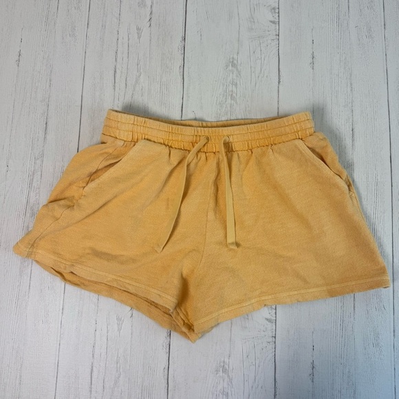 Set of 2 Women’s Shorts – Sz Small – Yellow Drawstring & Blue/White Striped H&M - Picture 3 of 12